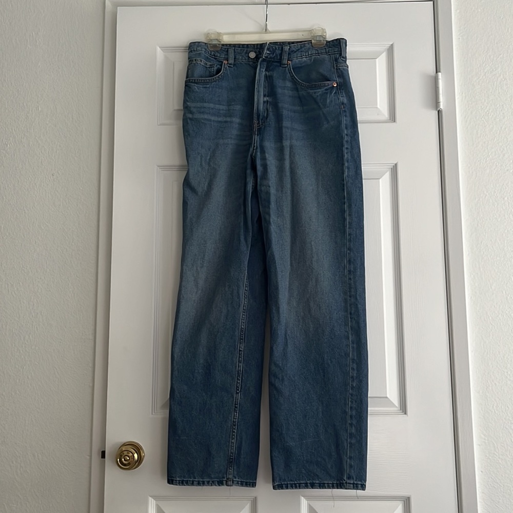 H&M & Denim Straight Leg Jeans